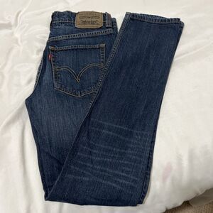 Levi's 510 Super Skinny Jeans Mens 31x32 (measure 29x32) Blue Denim Stretch